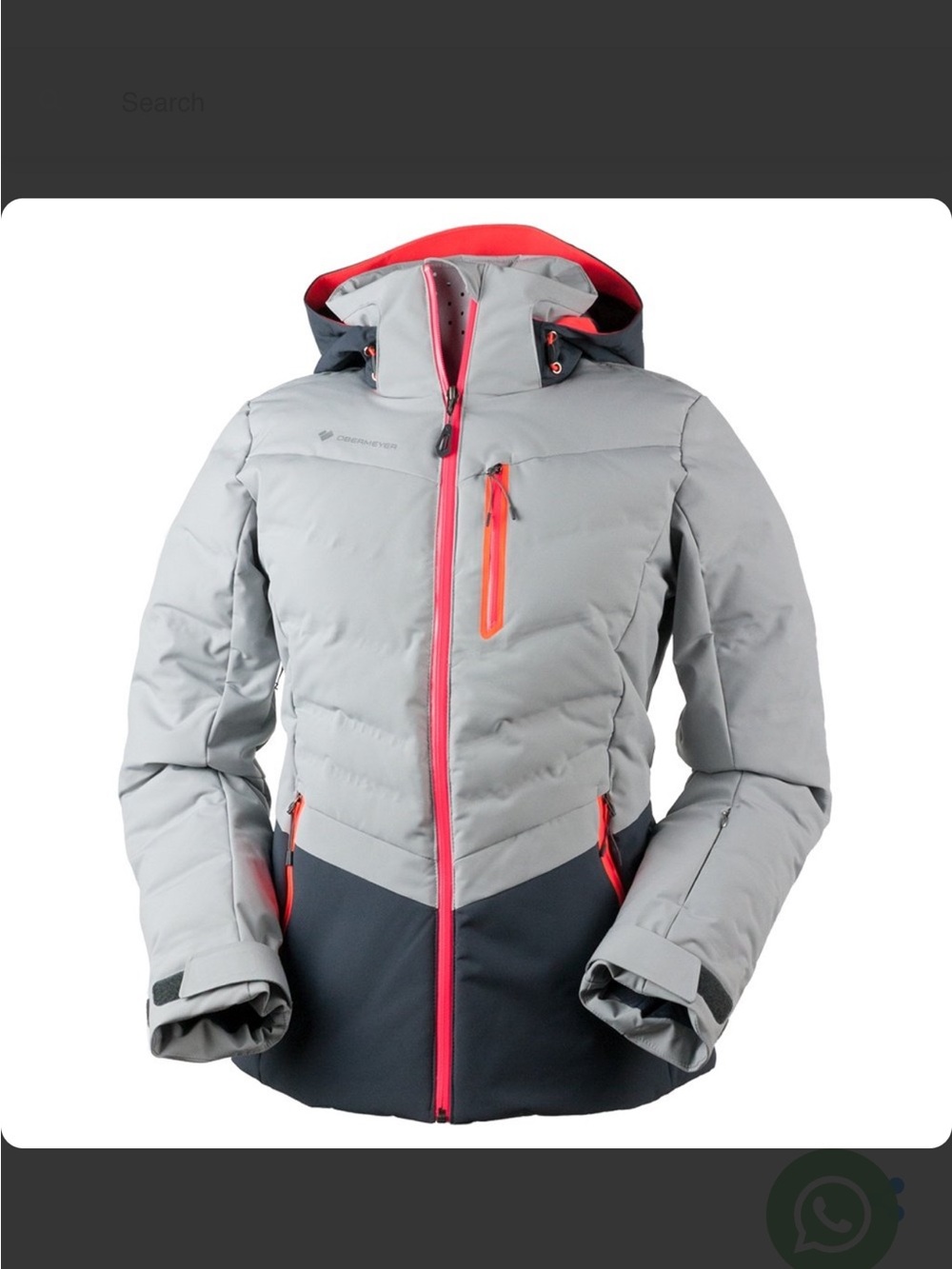 Obermeyer Cosima Down Ski Jacket - Insulated size 8